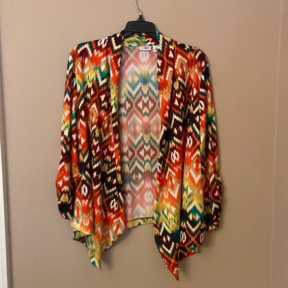 Cato | Jackets & Coats | Multi Colored Womens Stylish Light Jacket Size ...